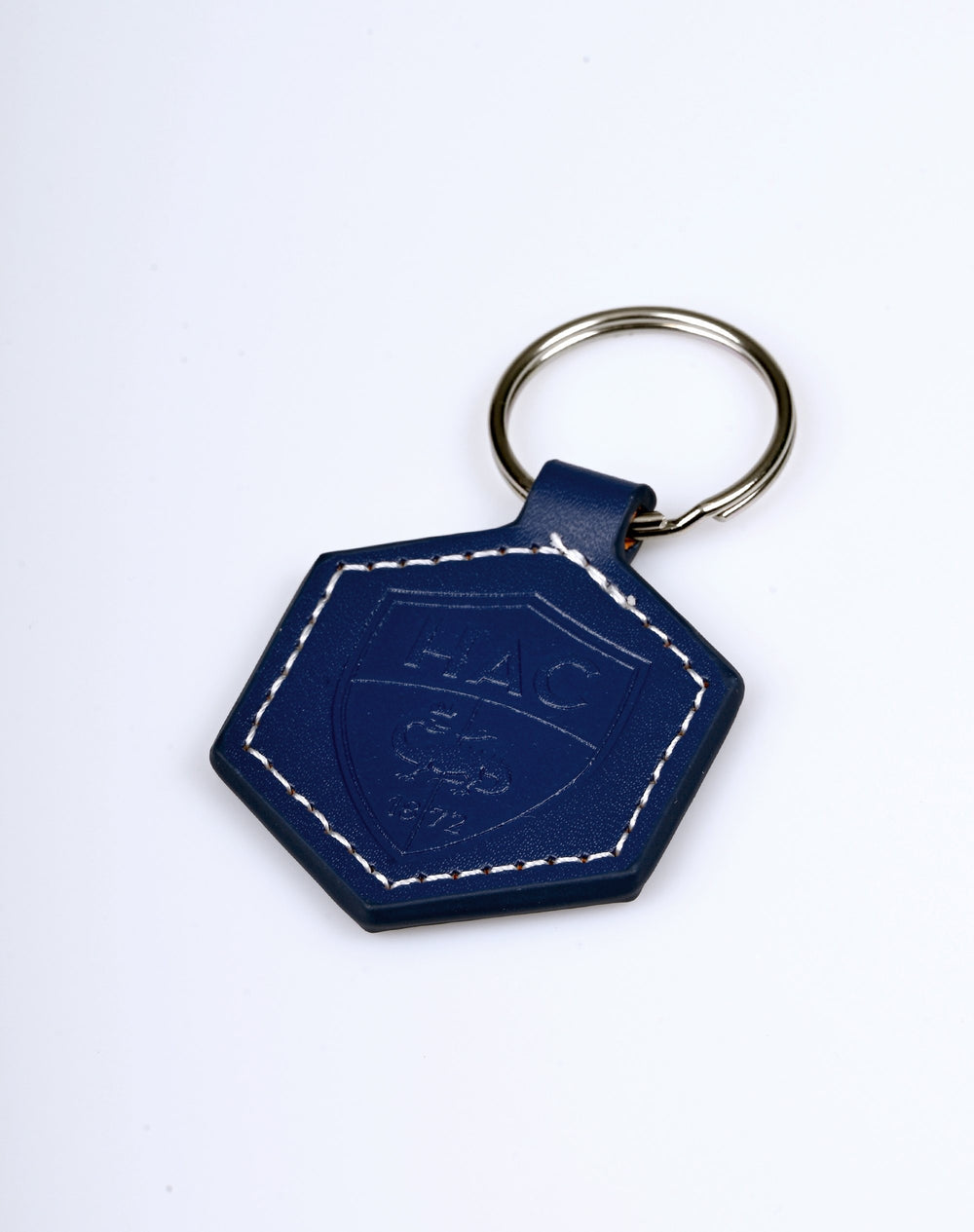 Porte-Clés Blason Embossé HAC - 3/4 face